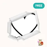 Motivvorlage Herzen für DIY zum Muttertag